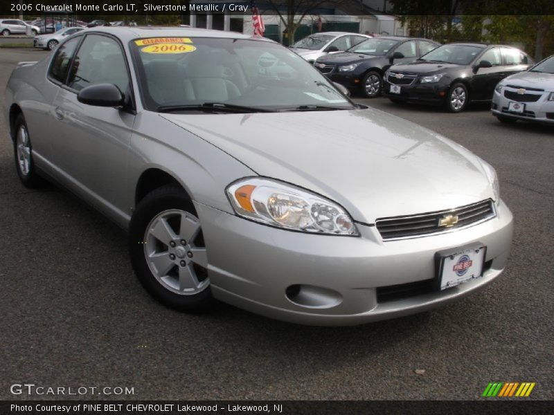 Silverstone Metallic / Gray 2006 Chevrolet Monte Carlo LT