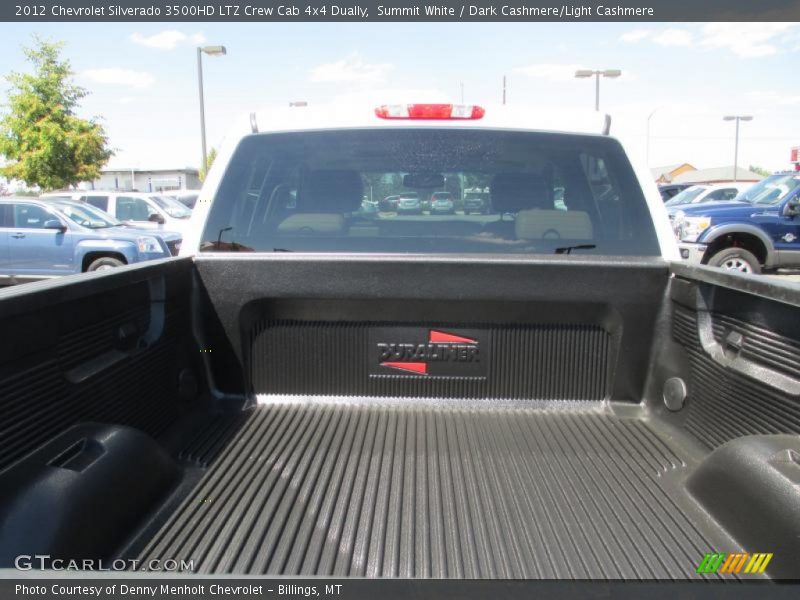Summit White / Dark Cashmere/Light Cashmere 2012 Chevrolet Silverado 3500HD LTZ Crew Cab 4x4 Dually