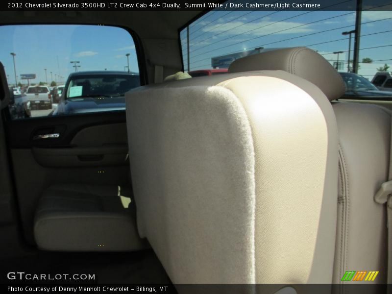 Summit White / Dark Cashmere/Light Cashmere 2012 Chevrolet Silverado 3500HD LTZ Crew Cab 4x4 Dually