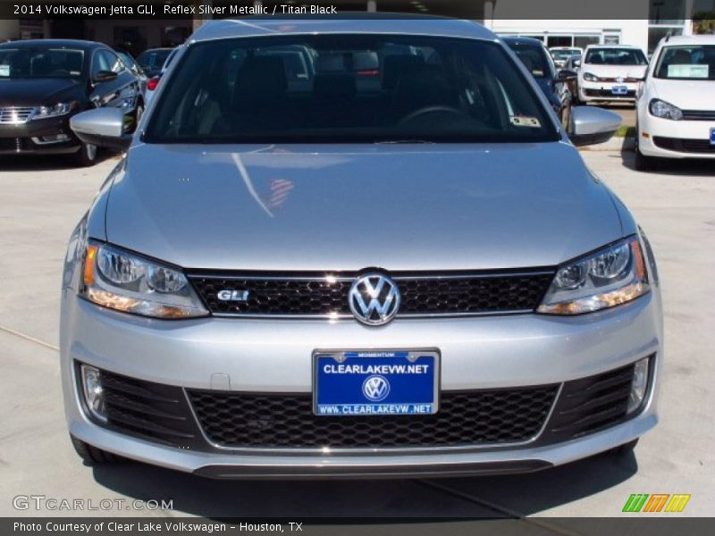 Reflex Silver Metallic / Titan Black 2014 Volkswagen Jetta GLI