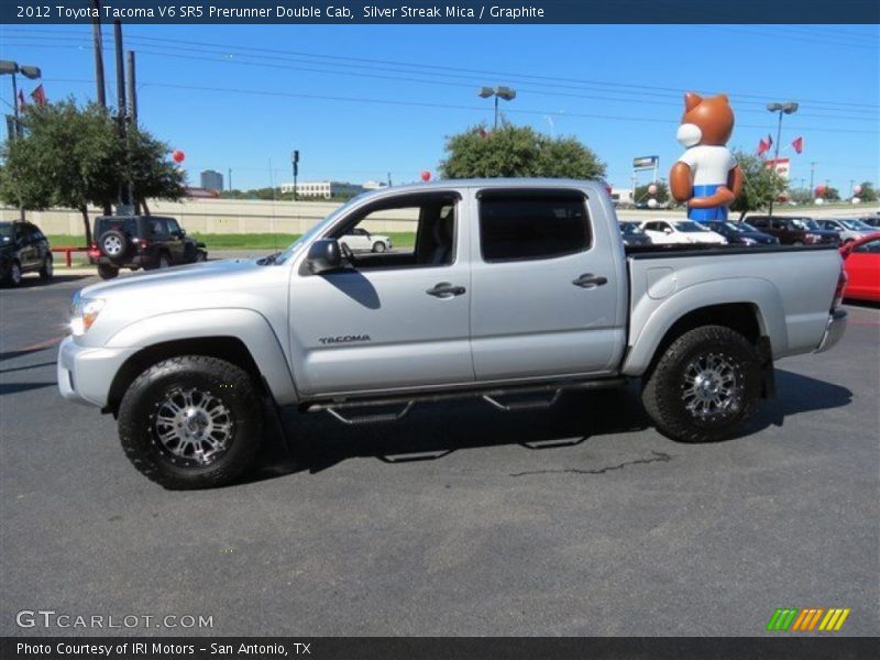Silver Streak Mica / Graphite 2012 Toyota Tacoma V6 SR5 Prerunner Double Cab