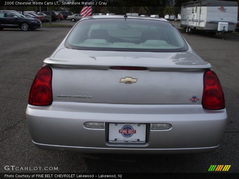 Silverstone Metallic / Gray 2006 Chevrolet Monte Carlo LT