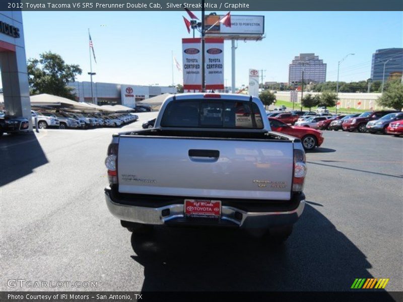 Silver Streak Mica / Graphite 2012 Toyota Tacoma V6 SR5 Prerunner Double Cab