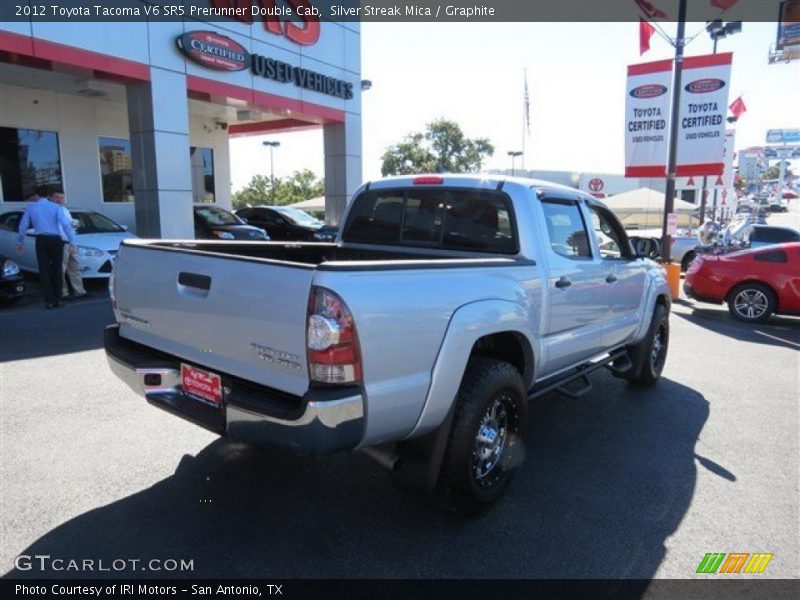 Silver Streak Mica / Graphite 2012 Toyota Tacoma V6 SR5 Prerunner Double Cab