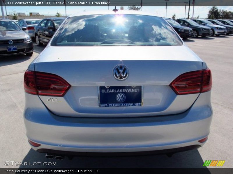 Reflex Silver Metallic / Titan Black 2014 Volkswagen Jetta GLI