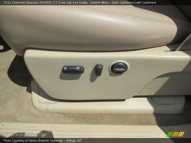 Summit White / Dark Cashmere/Light Cashmere 2012 Chevrolet Silverado 3500HD LTZ Crew Cab 4x4 Dually