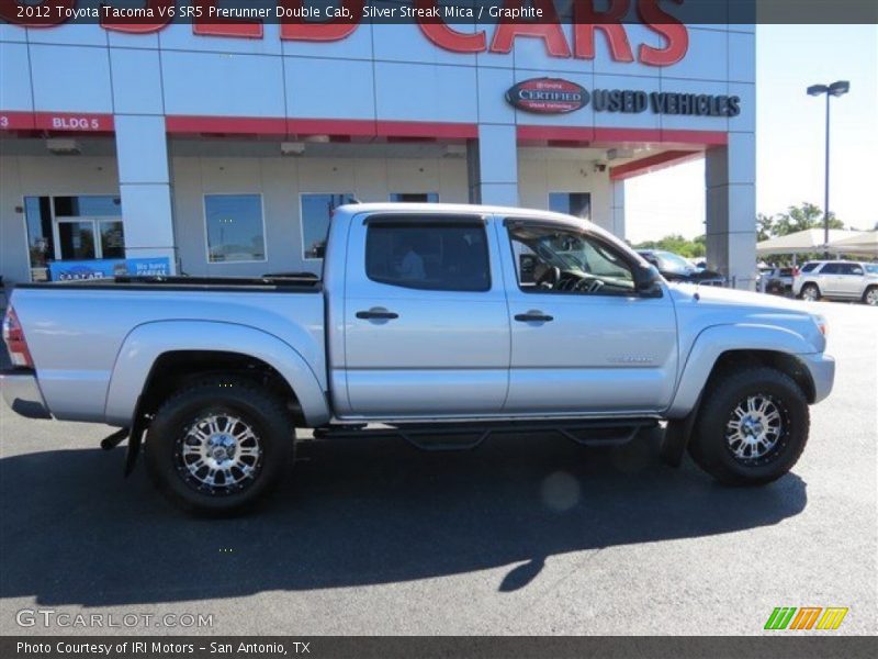 Silver Streak Mica / Graphite 2012 Toyota Tacoma V6 SR5 Prerunner Double Cab
