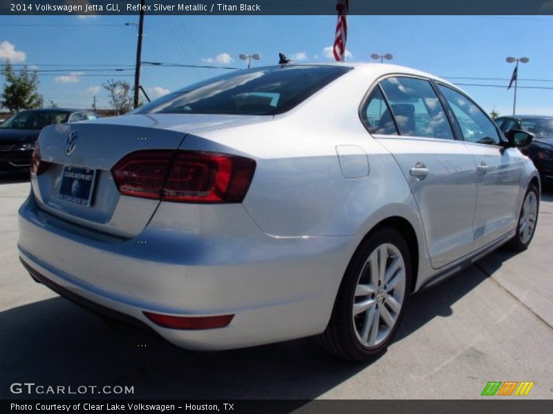 Reflex Silver Metallic / Titan Black 2014 Volkswagen Jetta GLI