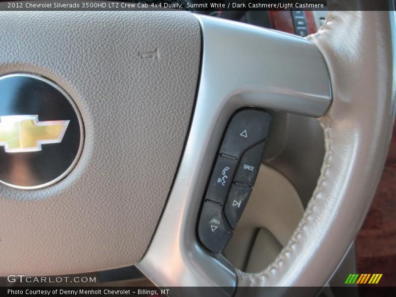 Summit White / Dark Cashmere/Light Cashmere 2012 Chevrolet Silverado 3500HD LTZ Crew Cab 4x4 Dually