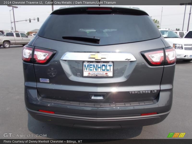 Cyber Grey Metallic / Dark Titanium/Light Titanium 2014 Chevrolet Traverse LS