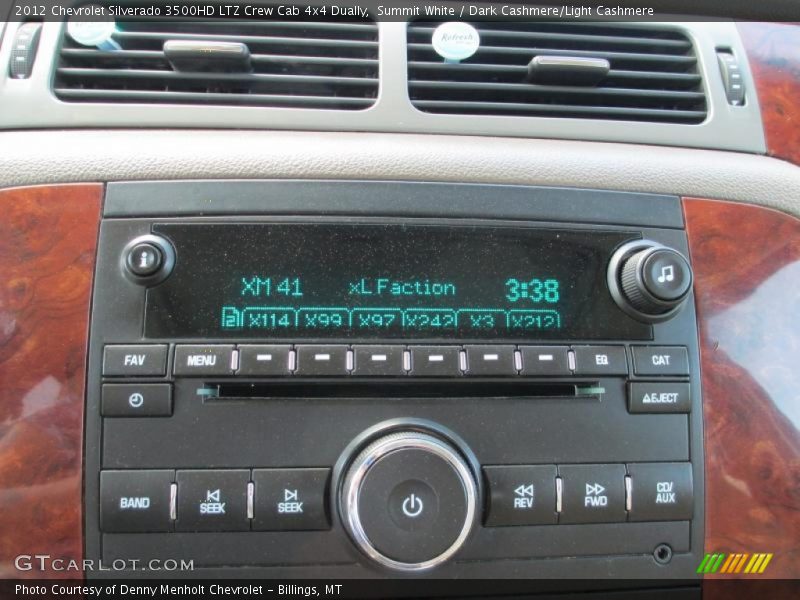 Summit White / Dark Cashmere/Light Cashmere 2012 Chevrolet Silverado 3500HD LTZ Crew Cab 4x4 Dually