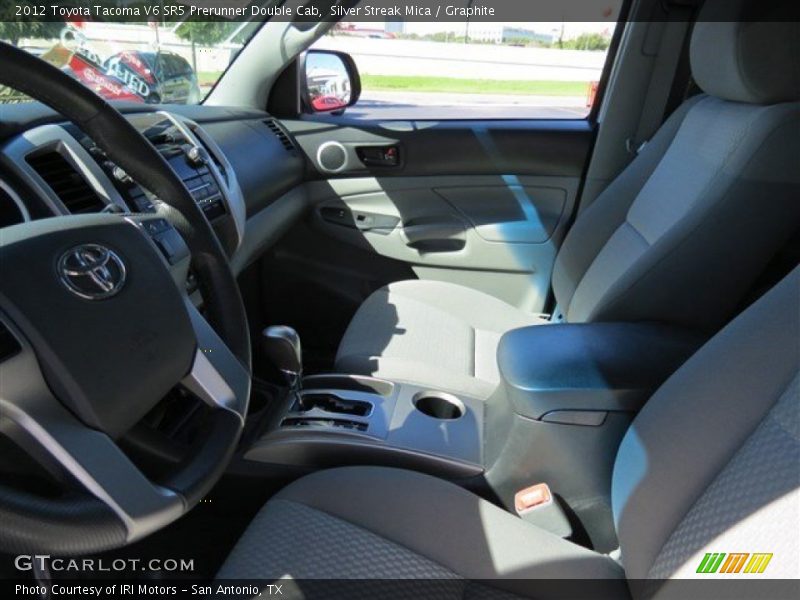 Silver Streak Mica / Graphite 2012 Toyota Tacoma V6 SR5 Prerunner Double Cab