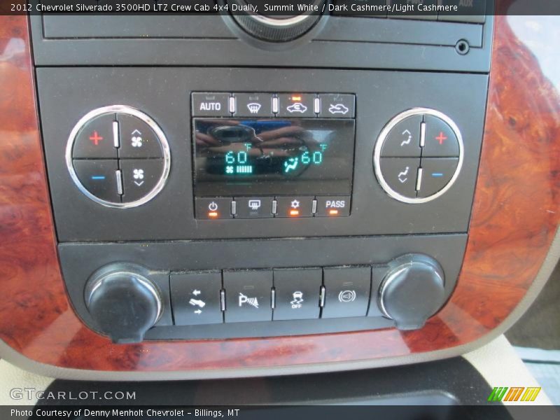 Summit White / Dark Cashmere/Light Cashmere 2012 Chevrolet Silverado 3500HD LTZ Crew Cab 4x4 Dually