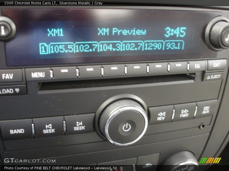 Silverstone Metallic / Gray 2006 Chevrolet Monte Carlo LT