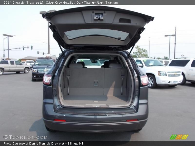 Cyber Grey Metallic / Dark Titanium/Light Titanium 2014 Chevrolet Traverse LS