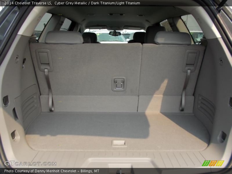 Cyber Grey Metallic / Dark Titanium/Light Titanium 2014 Chevrolet Traverse LS