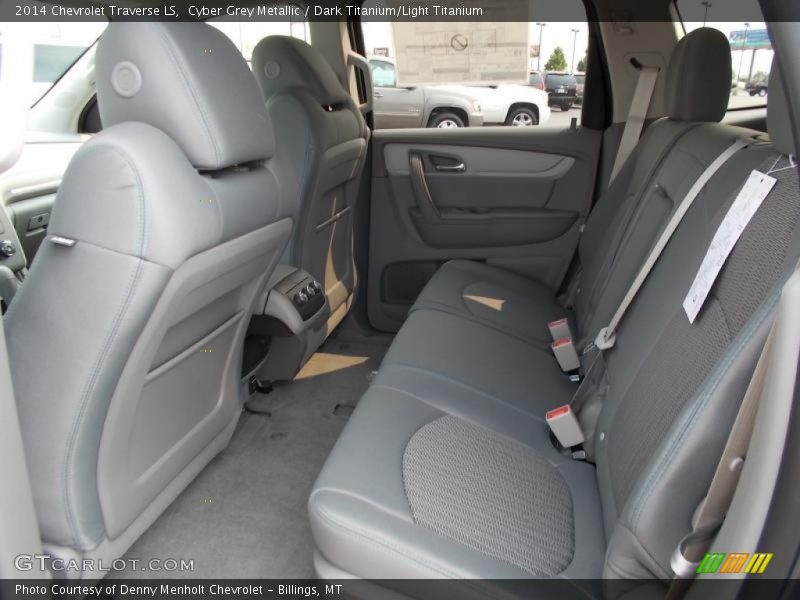 Cyber Grey Metallic / Dark Titanium/Light Titanium 2014 Chevrolet Traverse LS