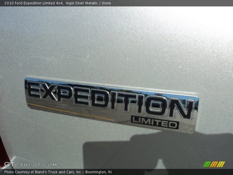 Ingot Silver Metallic / Stone 2010 Ford Expedition Limited 4x4