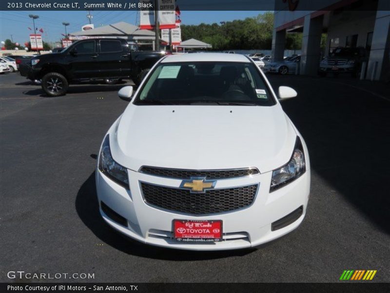 Summit White / Jet Black 2013 Chevrolet Cruze LT