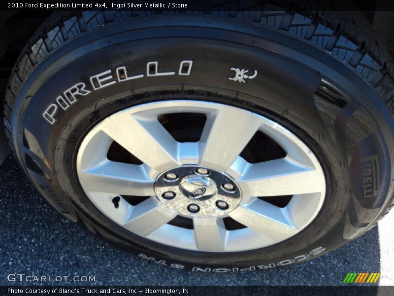 Ingot Silver Metallic / Stone 2010 Ford Expedition Limited 4x4