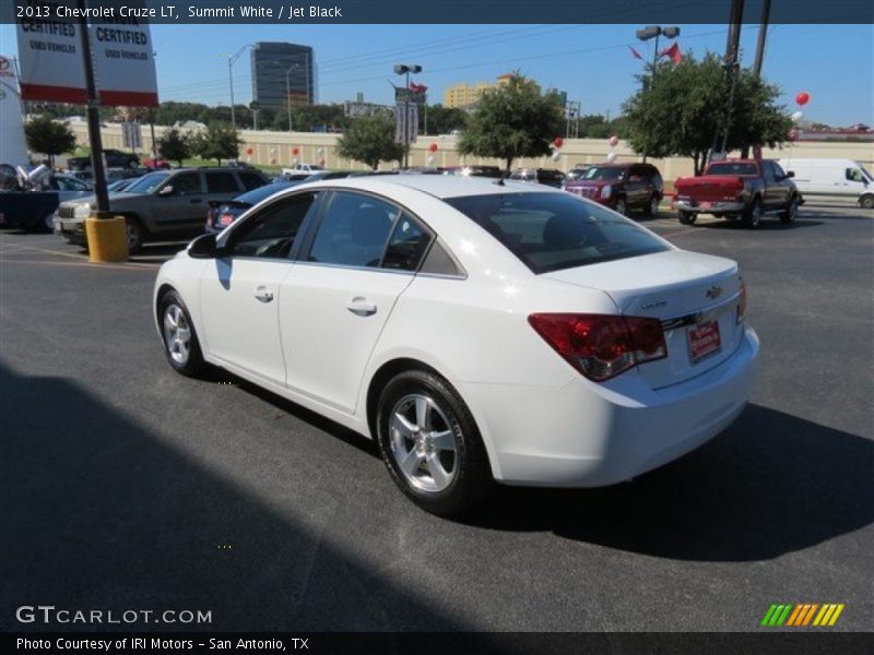 Summit White / Jet Black 2013 Chevrolet Cruze LT