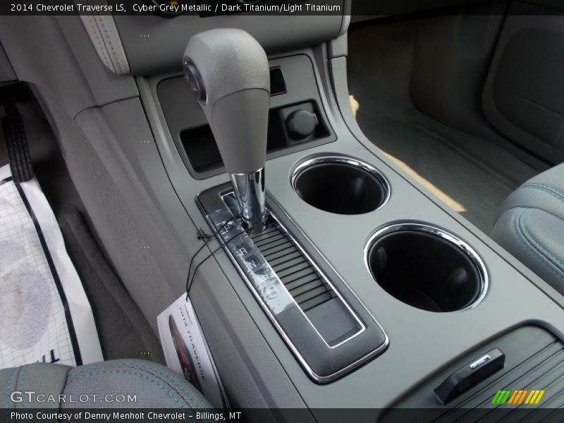 Cyber Grey Metallic / Dark Titanium/Light Titanium 2014 Chevrolet Traverse LS