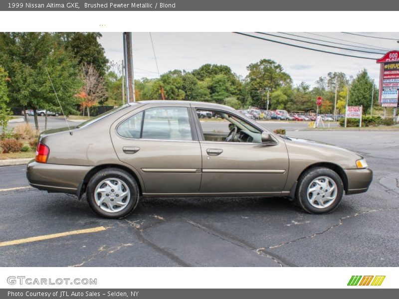 Brushed Pewter Metallic / Blond 1999 Nissan Altima GXE