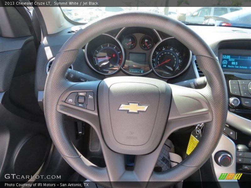 Summit White / Jet Black 2013 Chevrolet Cruze LT