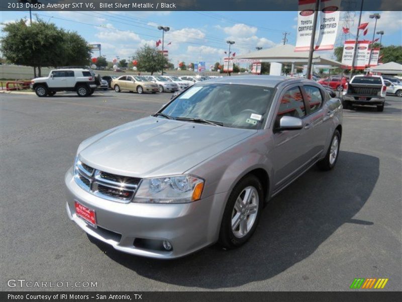 Billet Silver Metallic / Black 2013 Dodge Avenger SXT V6
