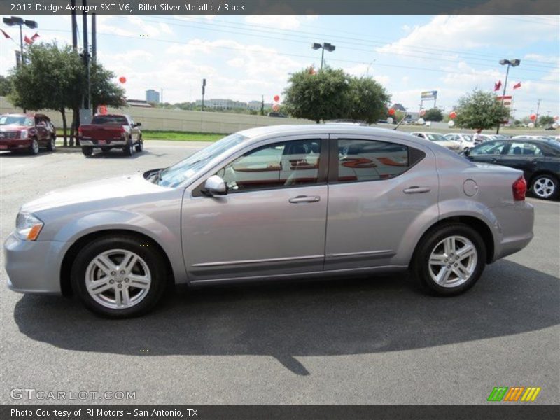 Billet Silver Metallic / Black 2013 Dodge Avenger SXT V6