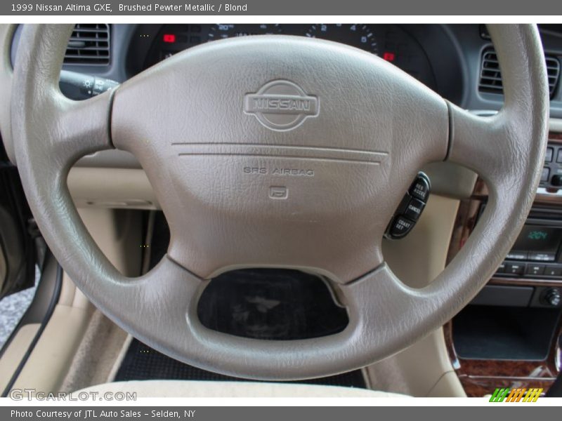 Brushed Pewter Metallic / Blond 1999 Nissan Altima GXE