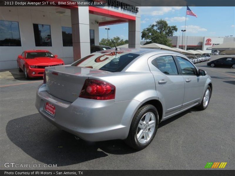 Billet Silver Metallic / Black 2013 Dodge Avenger SXT V6