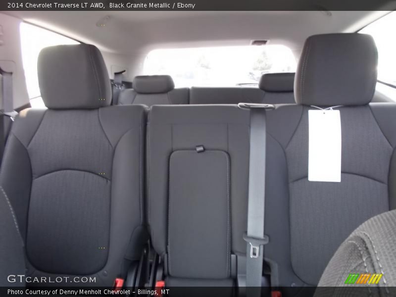 Black Granite Metallic / Ebony 2014 Chevrolet Traverse LT AWD