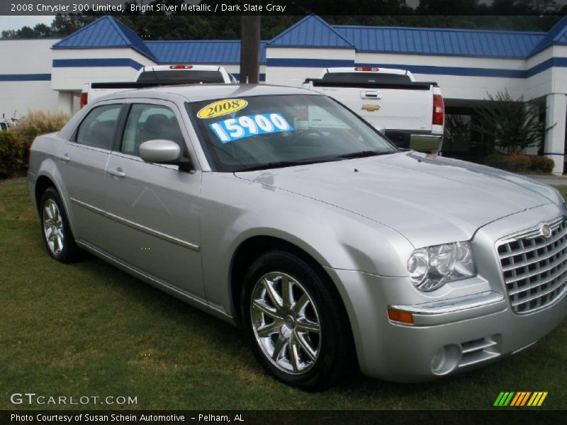 Bright Silver Metallic / Dark Slate Gray 2008 Chrysler 300 Limited