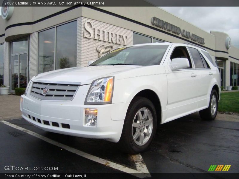 Cotillion White / Cashmere 2007 Cadillac SRX 4 V6 AWD