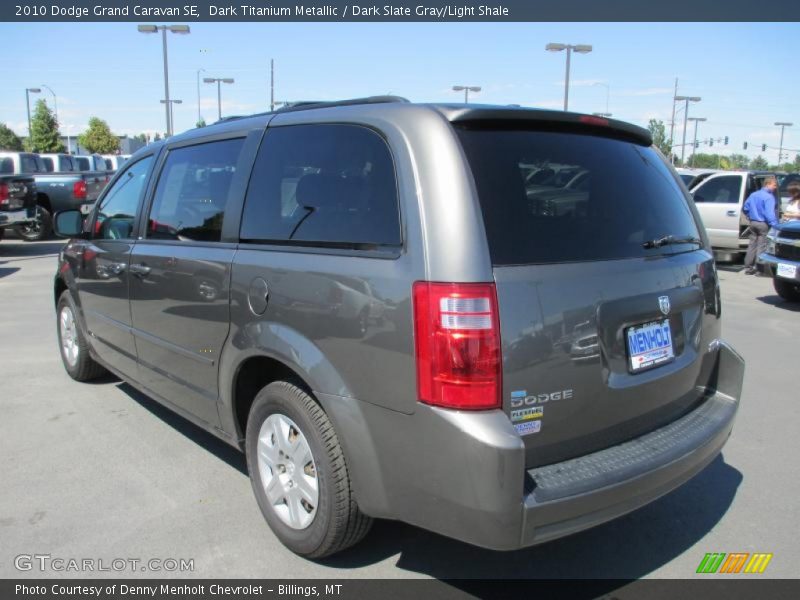 Dark Titanium Metallic / Dark Slate Gray/Light Shale 2010 Dodge Grand Caravan SE