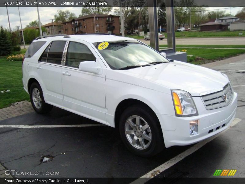 Cotillion White / Cashmere 2007 Cadillac SRX 4 V6 AWD