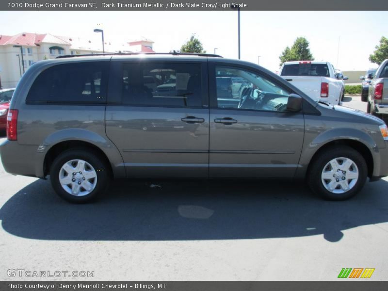 Dark Titanium Metallic / Dark Slate Gray/Light Shale 2010 Dodge Grand Caravan SE