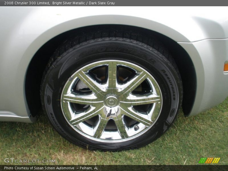 Bright Silver Metallic / Dark Slate Gray 2008 Chrysler 300 Limited