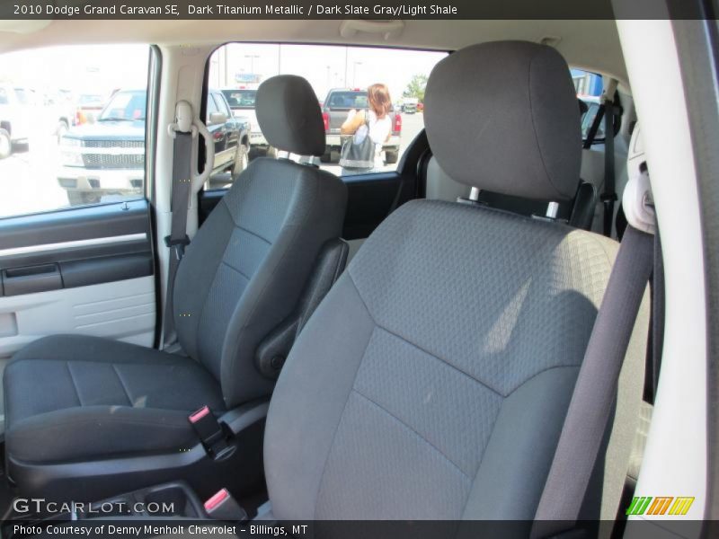 Dark Titanium Metallic / Dark Slate Gray/Light Shale 2010 Dodge Grand Caravan SE