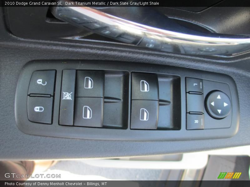 Dark Titanium Metallic / Dark Slate Gray/Light Shale 2010 Dodge Grand Caravan SE