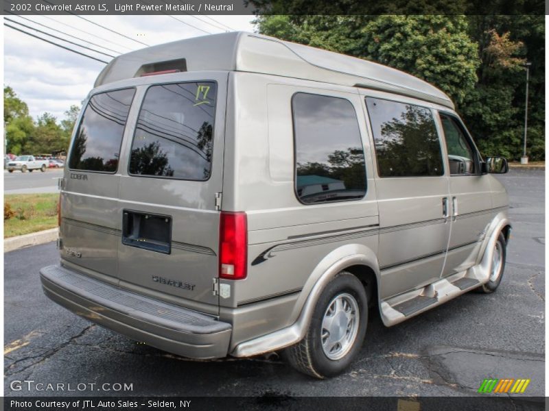 Light Pewter Metallic / Neutral 2002 Chevrolet Astro LS