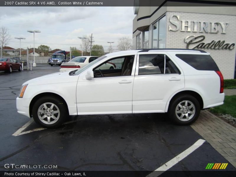 Cotillion White / Cashmere 2007 Cadillac SRX 4 V6 AWD