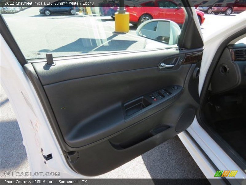 Summit White / Ebony 2012 Chevrolet Impala LT