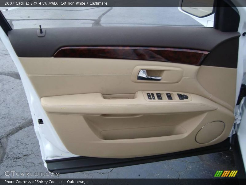 Cotillion White / Cashmere 2007 Cadillac SRX 4 V6 AWD