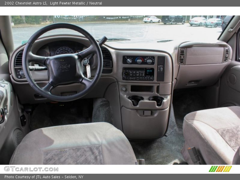 Light Pewter Metallic / Neutral 2002 Chevrolet Astro LS