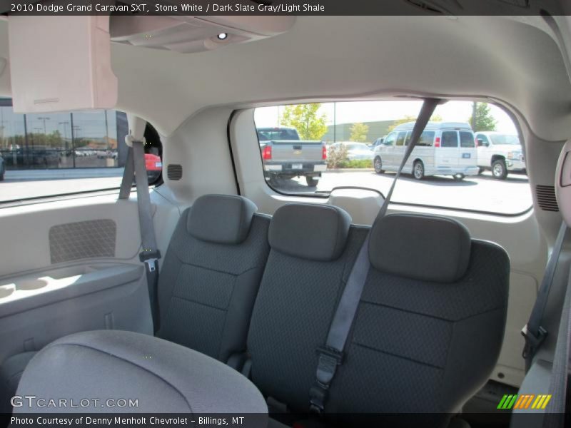 Stone White / Dark Slate Gray/Light Shale 2010 Dodge Grand Caravan SXT
