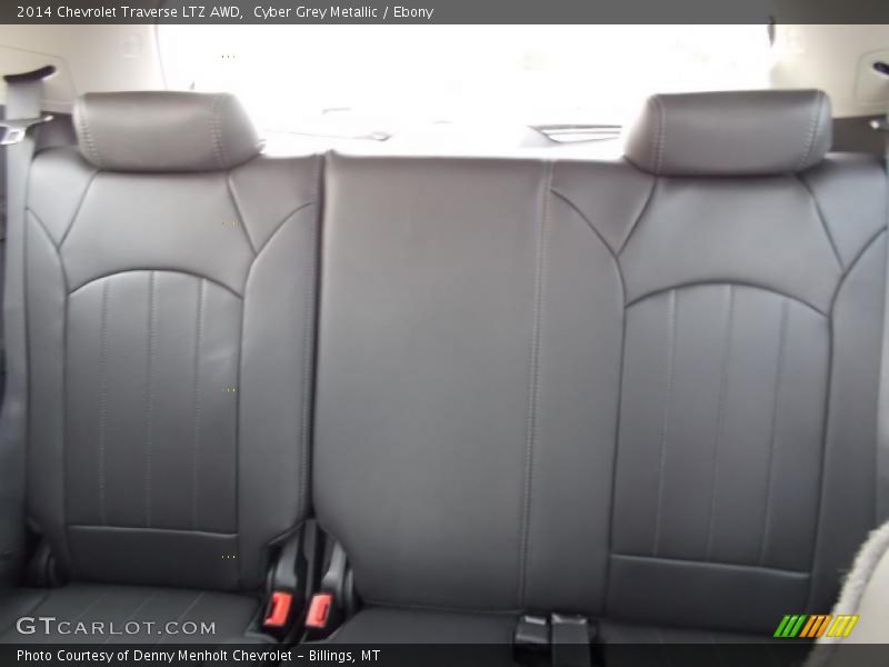 Cyber Grey Metallic / Ebony 2014 Chevrolet Traverse LTZ AWD
