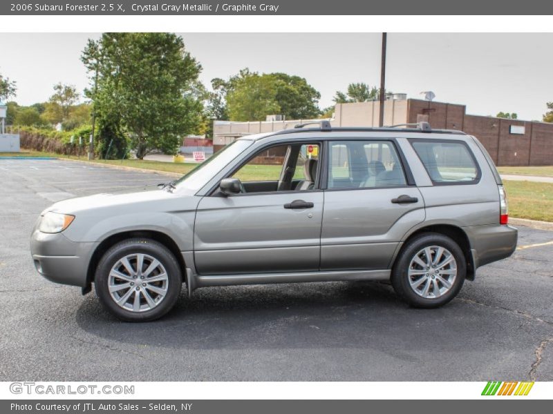 Crystal Gray Metallic / Graphite Gray 2006 Subaru Forester 2.5 X