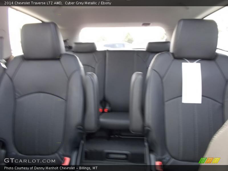 Cyber Grey Metallic / Ebony 2014 Chevrolet Traverse LTZ AWD